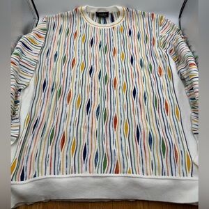 Montechiaro Sweater Made In Italy Coogi Style